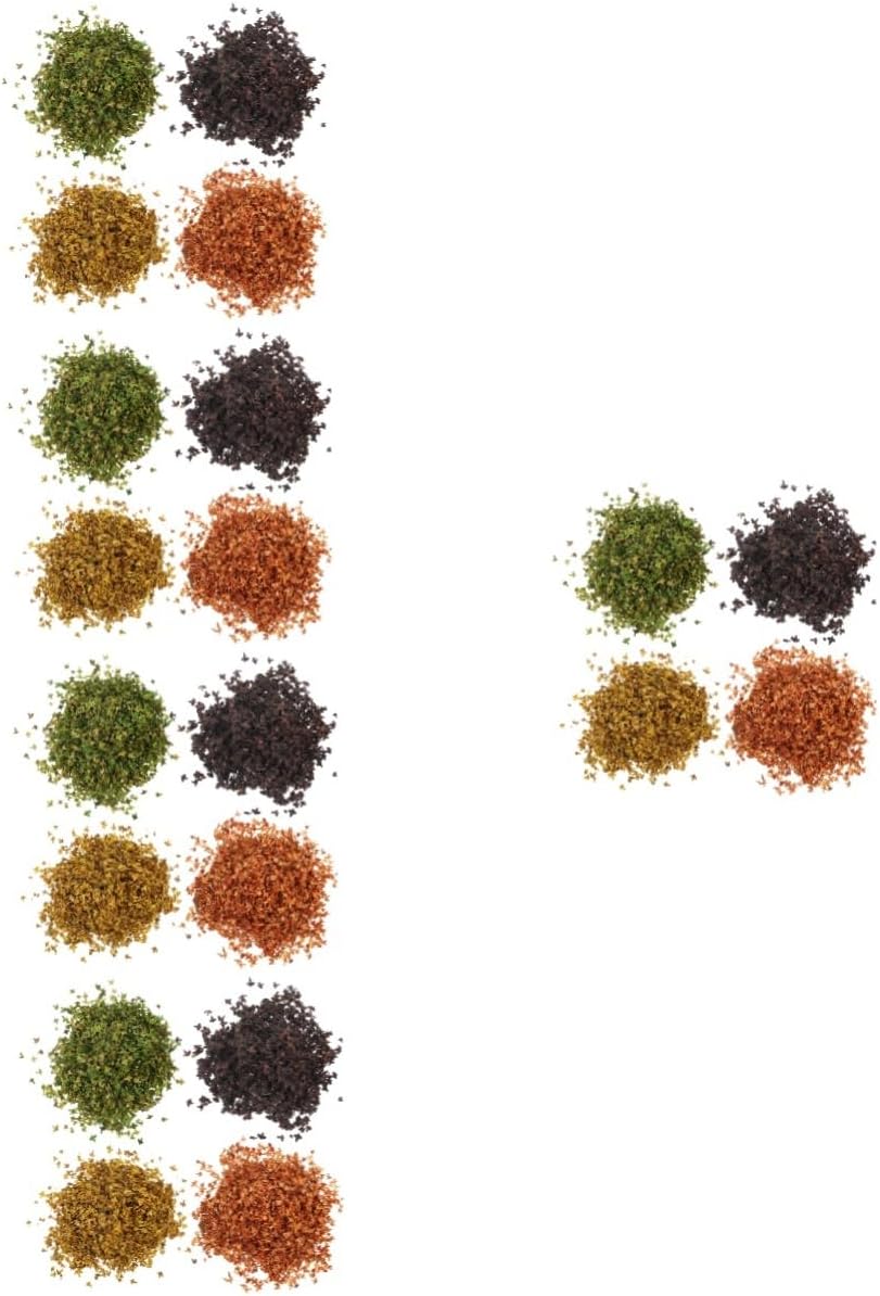 20packs Miniature Leaves for Landscape Decor Realistic Simulation Leaves Autumn for Table and Miniature Garden Ornaments
