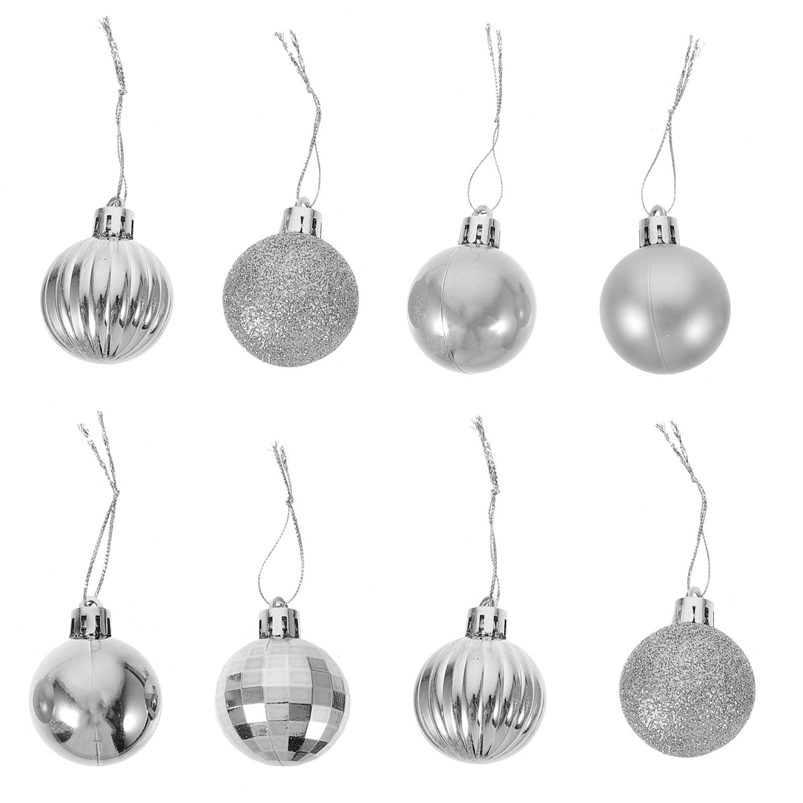 Toyvian 180 Pièces Boules Décoratives de Noël à Suspendre, PVC