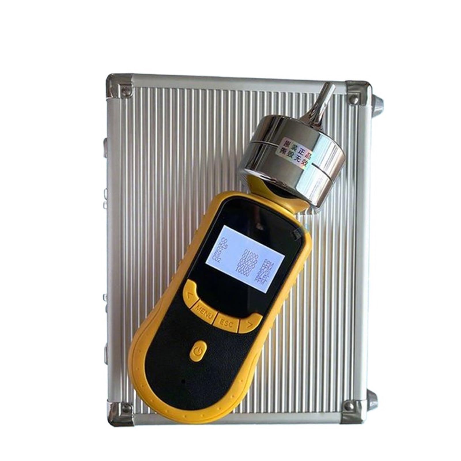 Détecteur de gaz, Détecteur De Gaz CO2/H2S/O2/CH4, Compteur Qualité L'air, Moniteur, Analyseur Fuite, Portable, pour la Maison