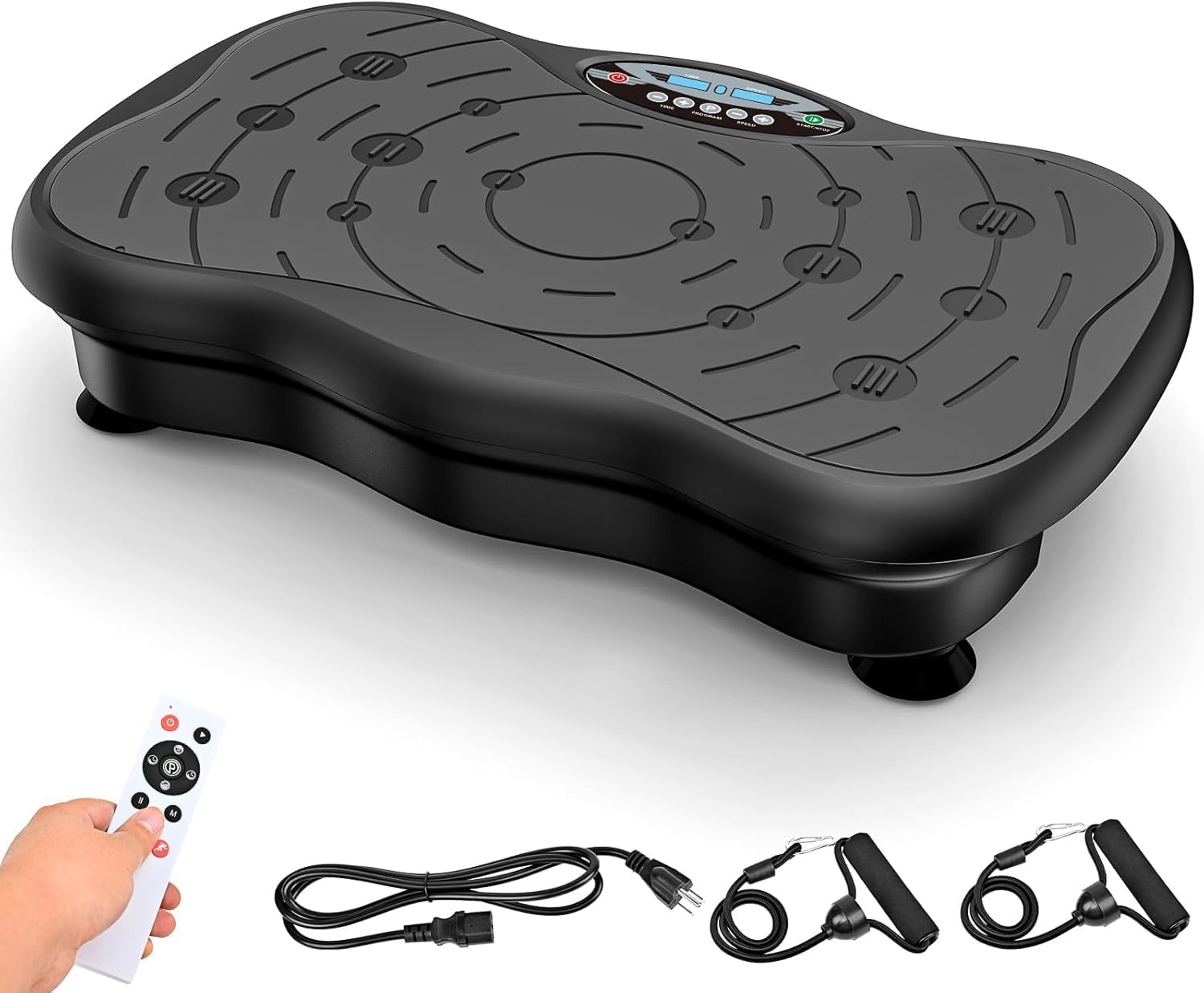 Photo 1 of  Vibration Plate Exercise Machine for Lymphatic Drainage Weight Loss, Whole Body Workout Vibration Fitness Platform ,Home Training Equipment ,Sport Gym for Weight Loss Fat Burner for Women Men 