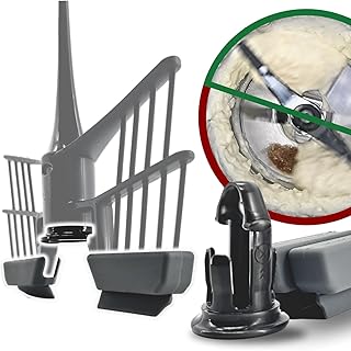 Leckerhelfer Assistant Savoureux MixPRO, l'accessoire 2 en 1 adapté à Votre Thermomix TM5 & TM6, Protection Contre Les brûlures et crème fouettée en Toute simplicité et succès !