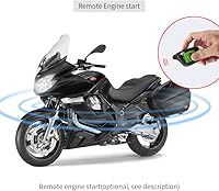 Vista 7 de EASYGUARD EM211 Sistema de alarma de motocicleta de 2 vías con arranque remoto Sensor de choque Sensor de movimiento de inclinación DC12V pantalla
