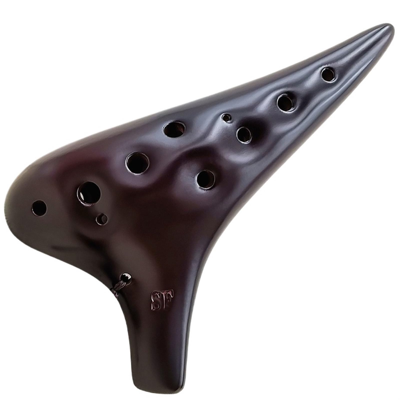 Ocarina principianti Ocarina SF A 12 Fori Chiave F A Tono Alto SF Per Principianti Adulti Prestazioni Professionali Foro Per Le Dita Nitido