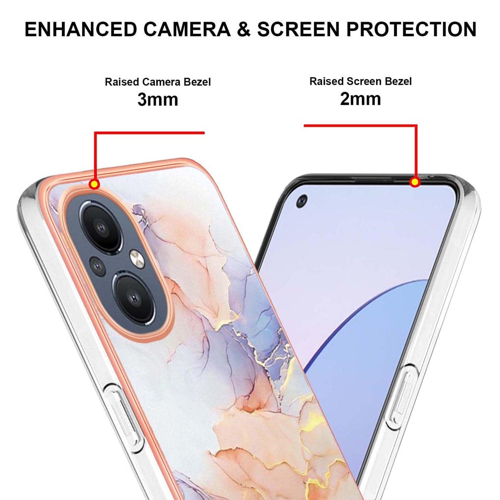 HAOYE Cover per OPPO Reno 8 Lite/OPPO Reno 7 Lite/Reno 7Z