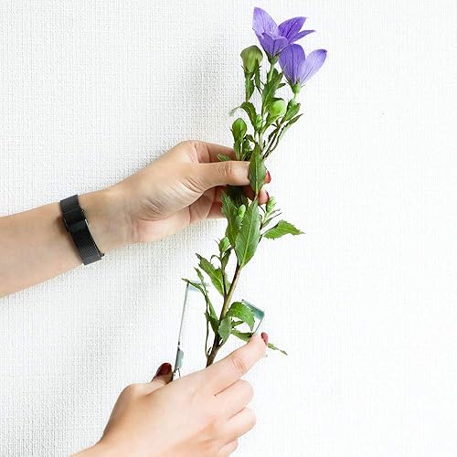 Miniatura 3 de Wazakura Herramienta peladora de espinas de rosas, 100% fabricada en Japón, 4.2 pulgadas (4.213 in) con soporte para dedos, herramienta de