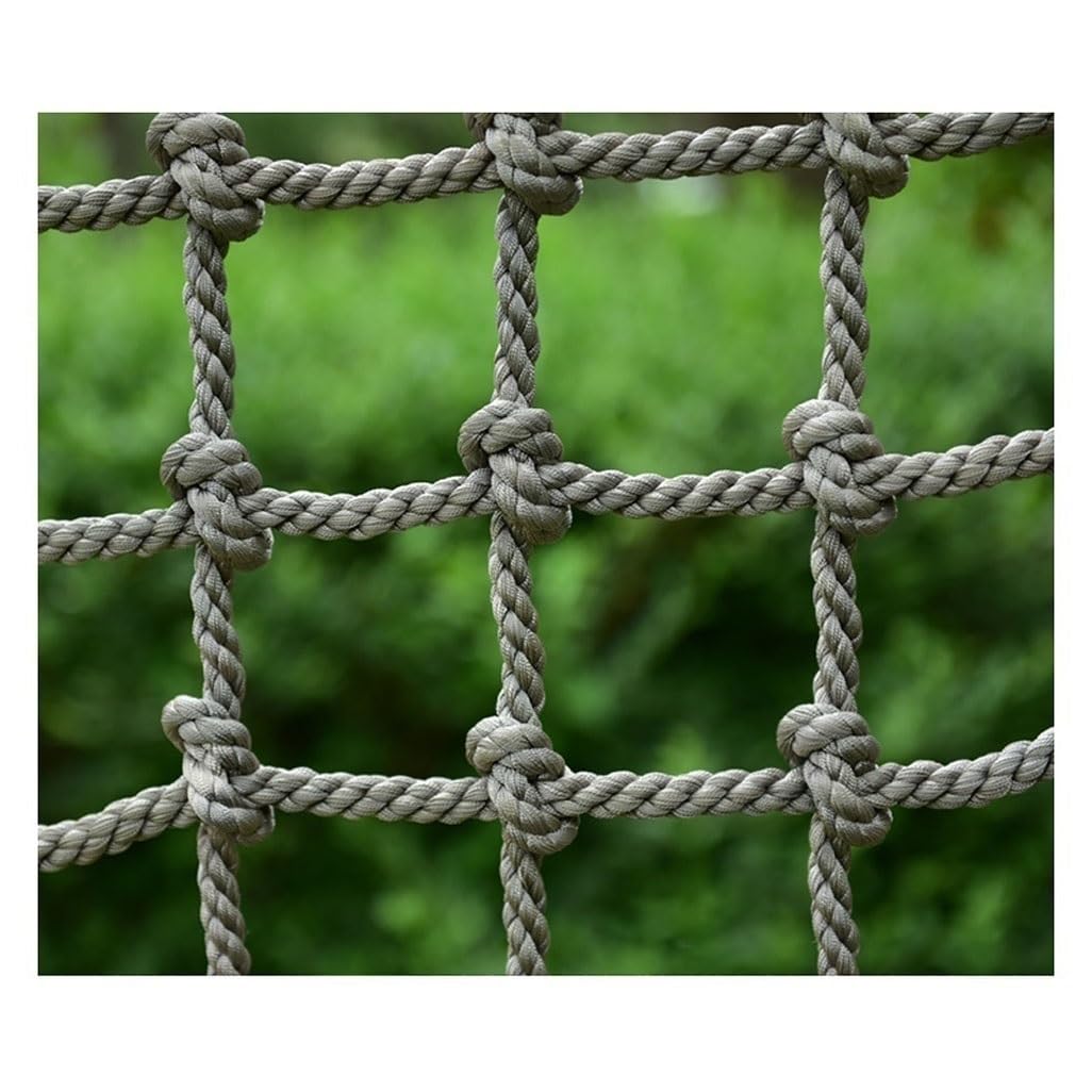 Gjzqdkx 12Mm-12Cm Heavy Duty Cargo Climbing Net For Outdoor Treehouses, Playgrounds & Trucks - Nylon Safety Netting For Kids (, 2X3m/6.6X9.8ft)