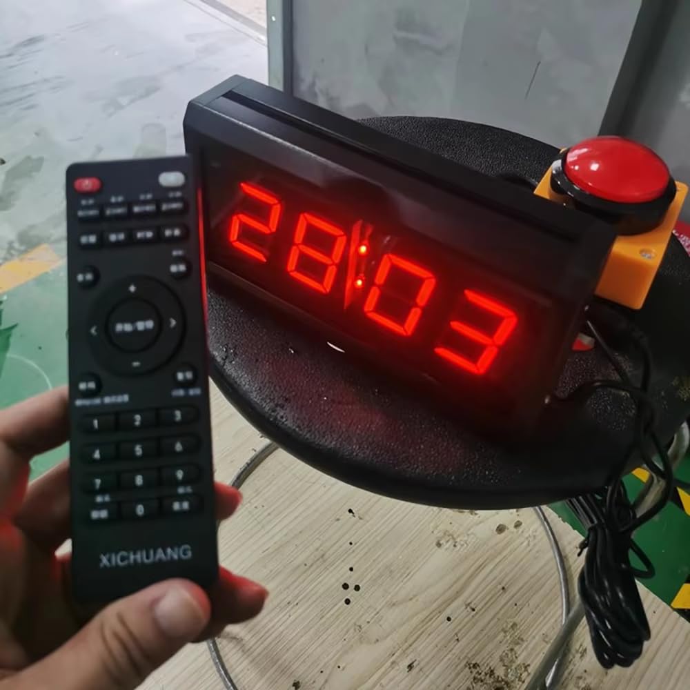 Handklatsch-Timer mit 1,8-Zoll-4-stelliger Anzeige für Wettkämpfe/Reden/Marathons/Basketball