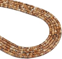 Vista 17 de Cuentas Espaciadoras Naturales de Cuarzo Rosa Redondas Planas con Tapas Cuentas Sueltas para Hacer Joyas con Cuentas 3mmx2mm 38cm