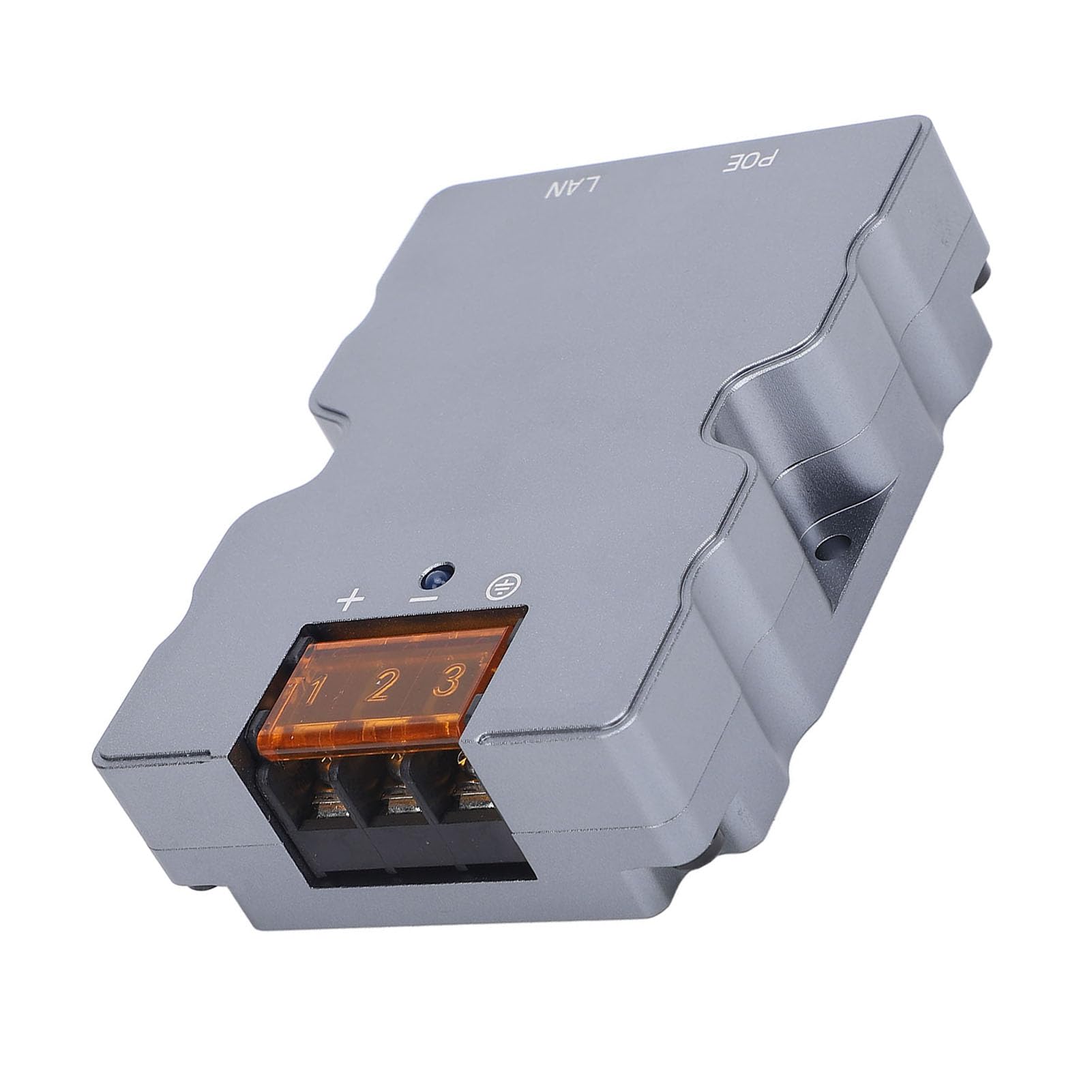Adattatore di Alimentazione Gigabit Iniettore PoE Passivo GigE 48-57V 6A 320W con Protezione da Sovratensione, Alloggiamento in Lega di Alluminio per Reti Ad Alte Prestazioni e Sistemi