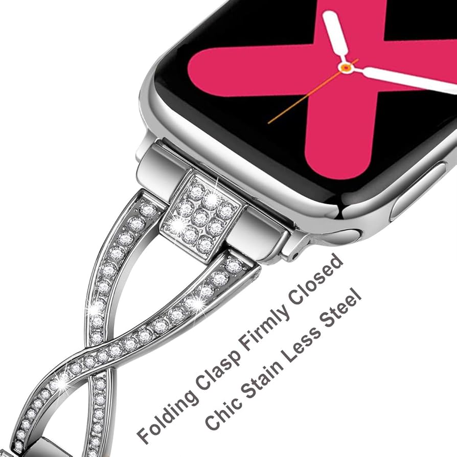 AppleWatch専用ピンクサファイア&シルバー925製チャーム&ラバーバンド 7j-sbnd-097_02.jpg