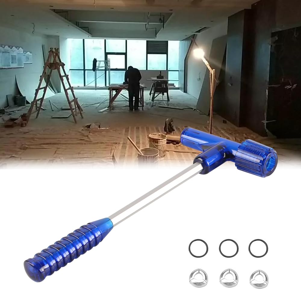 Martello estrattore con Tre Set di Utensili per la rimozione Manuale, Sicurezza, Professionale, Multifunzionale, per riparazioni, Officina, Blu