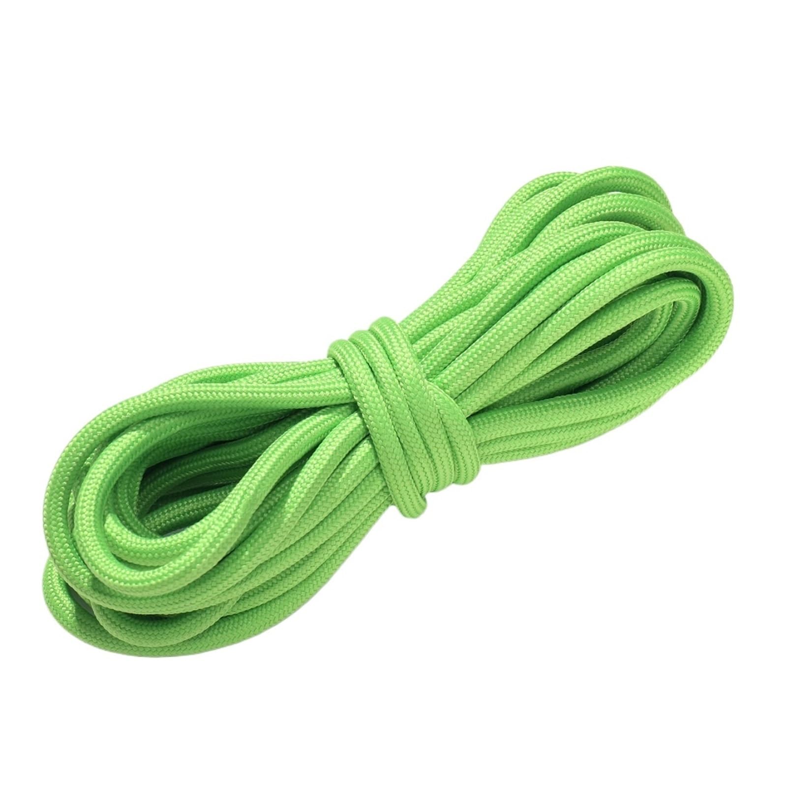 Cotton Macrame Cord 5Meters 4mm Solid Color Core Spun Cotton Braided Rope for DIY Tapestry Phone Bag Pendant Pet Leash Handcraft Dec Accessories(Color 10)