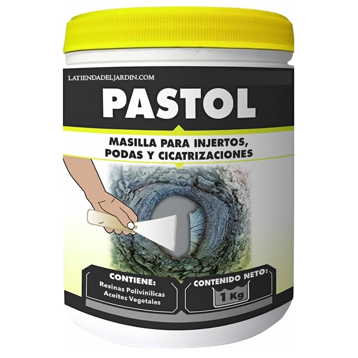 Suinga Mastic pour Greffes et Tailles 1 kg | Protège, Répare et Régénère les Blessures des Plantes | Pâte cicatrisante arbres | Pâte cicatrisante taille