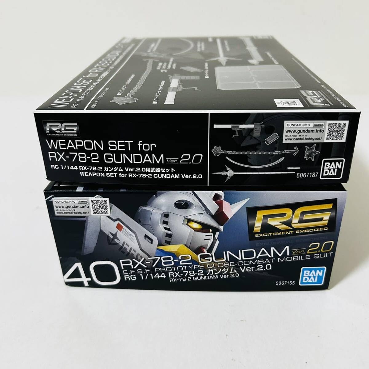 Amazon.co.jp: RG1/144 Ver.2.0&専用武器セット2点セット RX78-2