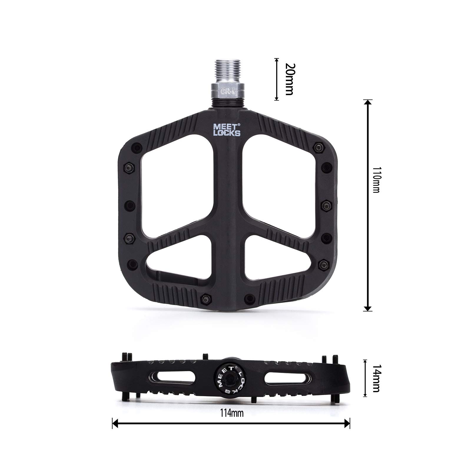 bike pedals near me MEETLOCKS Mountain Pedals, Professional MTB BMX Pedals, these platform pedals are VKB-Sim T-Rudder Pedals Mk.V Jiu Jitsu Clothing Size:Medium 450mm chainstay