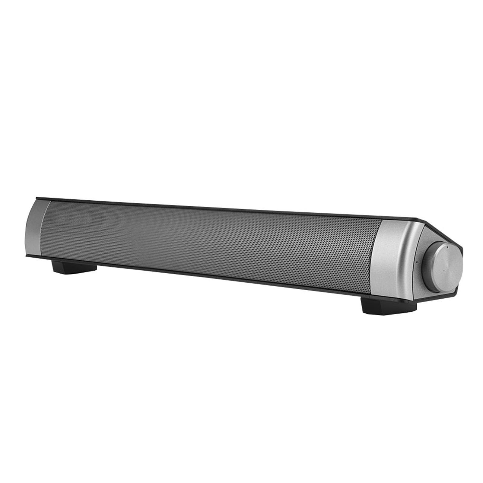 A Mini 4.2 Głośnik Bezprzewodowy,Przenośny głośnik PC Stereo Sound Bar 360 ° HiFi z Pilotem, Zestaw głośnomówiący Połączenia,Wsparcie Karty TF i Tryb AUX