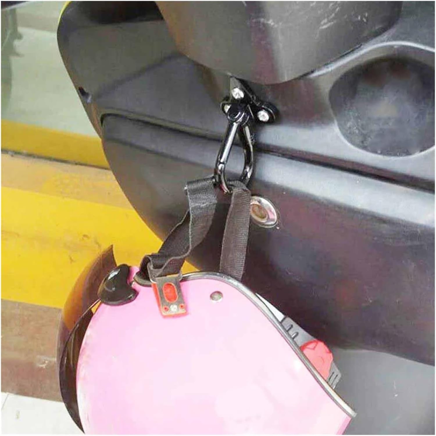 コンビニフック 用 アフリカ ツイン オートバイ 荷物ヘルメットフックマウントホルダーハンガーバイクスクーターダートバイク