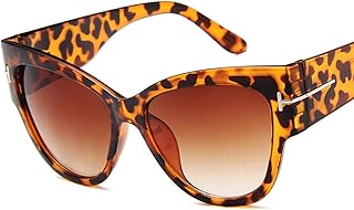 Occhiali da Sole Donna Occhiali da Sole da Sole Fashion Brand Cat Eye Femminile Punti Pendenza Punti Occhiali da Sole