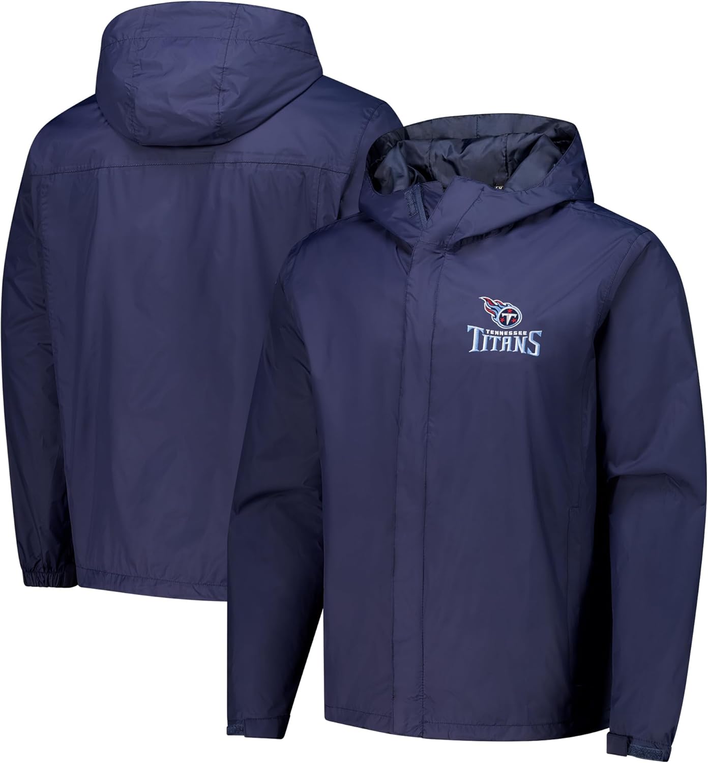 Dunbrooke Men's NFL Tropic Waterproof Packable Full-Zip Hoodie Jacket