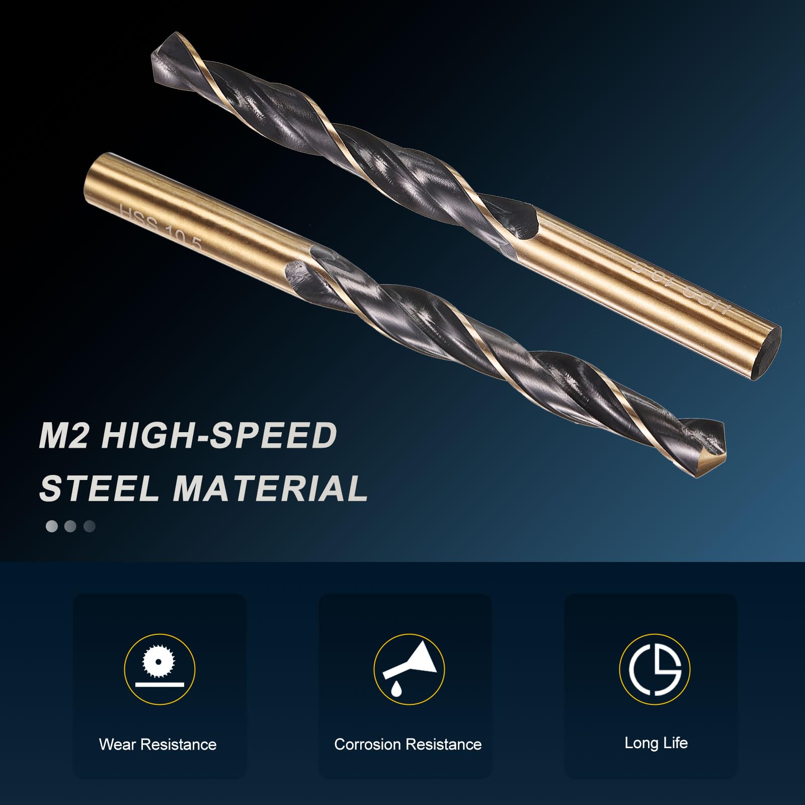 PATIKIL 10.5mm Drill Bit - Image 3