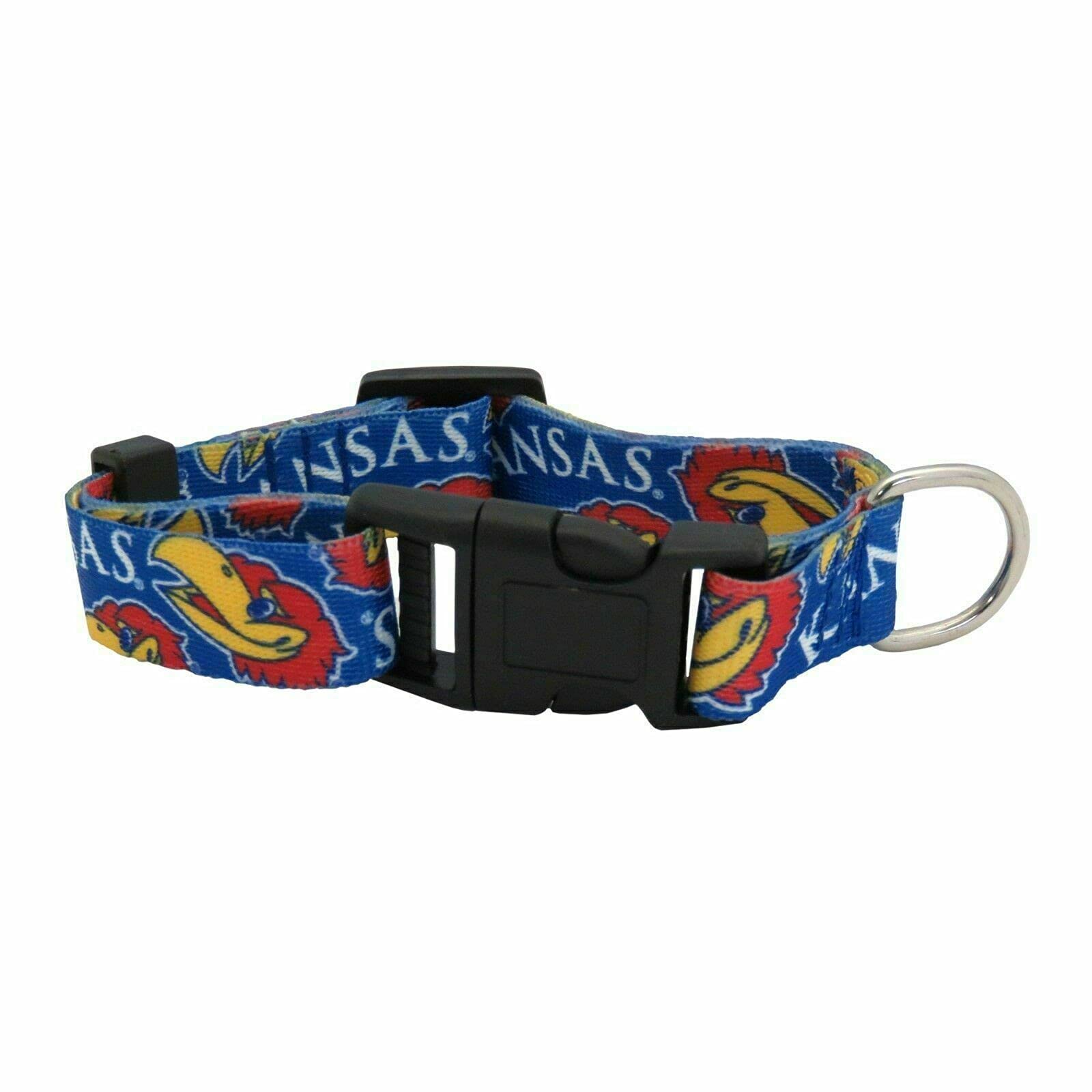 Little Earth Productions NCAA Kansas Jayhawks Team Pet Collar, Large
