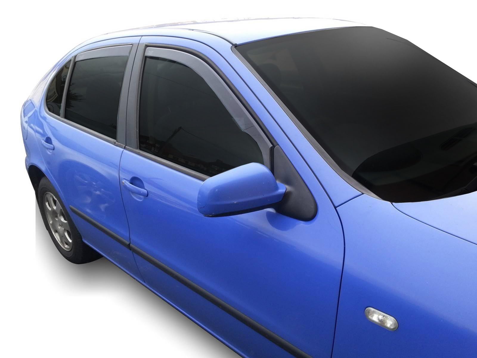 J&J AUTOMOTIVE Derivabrisas para Seat Leon 1 5 puerta 1999-2005 4pcs