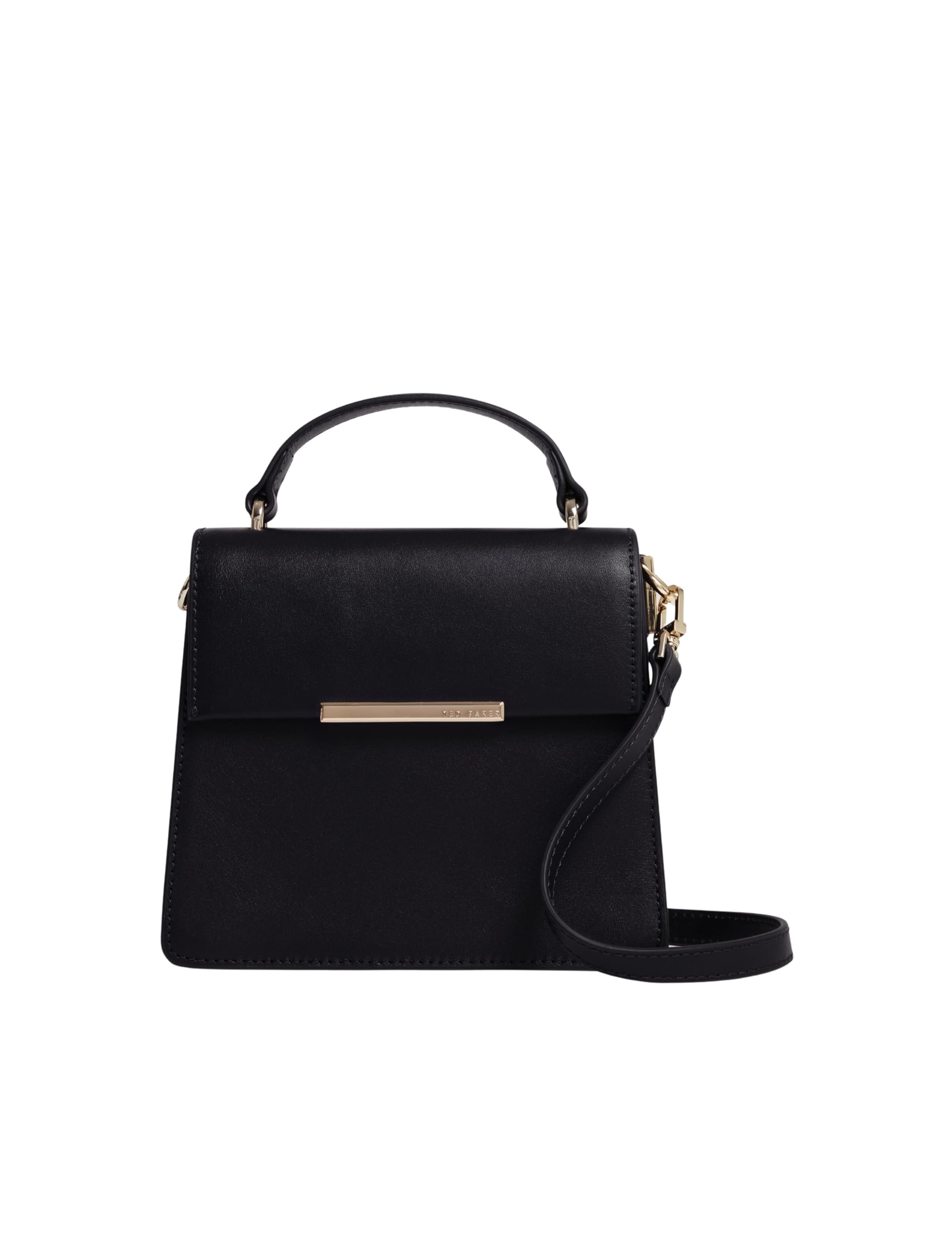 Ted Baker london bar detail medium top handle bag, navy, one size