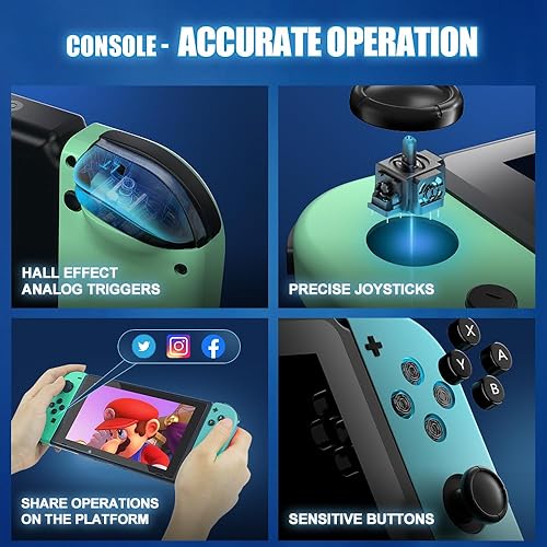 Miniatura 4 de Gamepad Controller for Switch,Wireless Controller Replacement for Switch Controller Support Motion ControlDual VibrationDSA