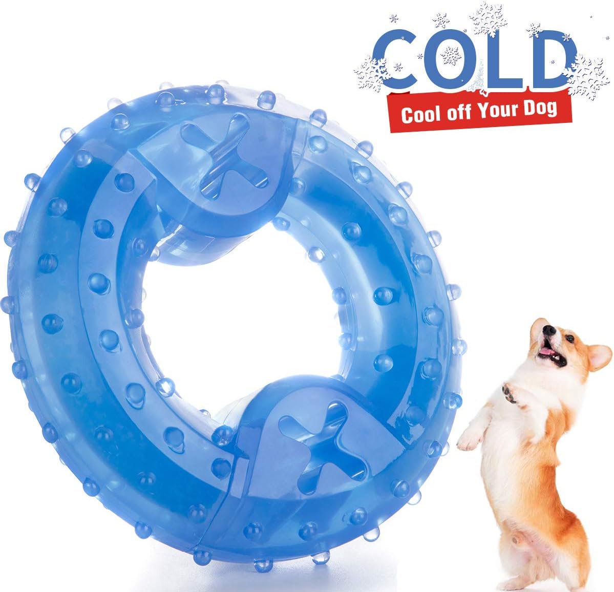 Pet Products Arctic Freeze Fetch Food Cooling Teether Upgraded Chew Toy