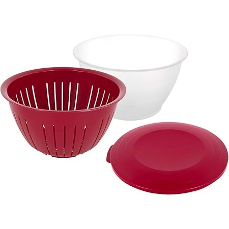 3-Liter Salatschleuder - Multifunktionaler Gemüsetrockner Mit Sieb