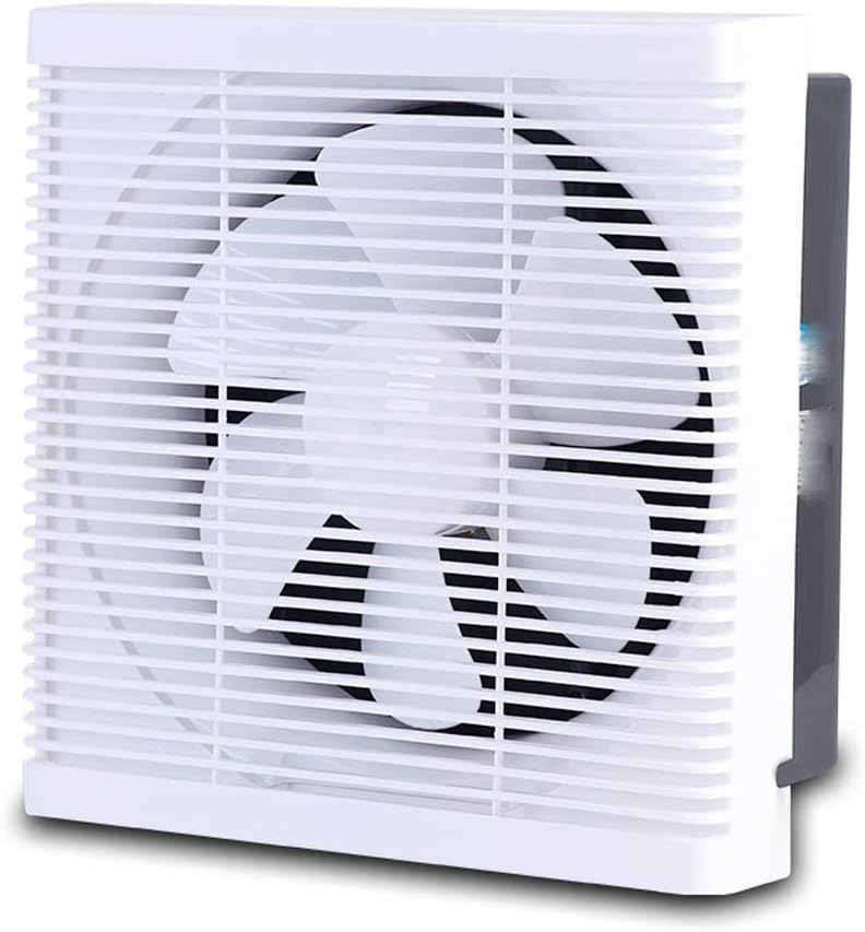 Ventilation Fan, Ventilation Fan, White Square Ceiling or Wall-Mount Exhaust Fan