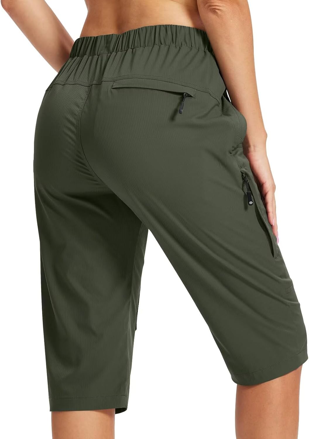 AIRIKE Women's 9"/15" Hiking Cargo Shorts Lightweight Quick Dry Stretch Casual Athletic Golf with 5 Pockets