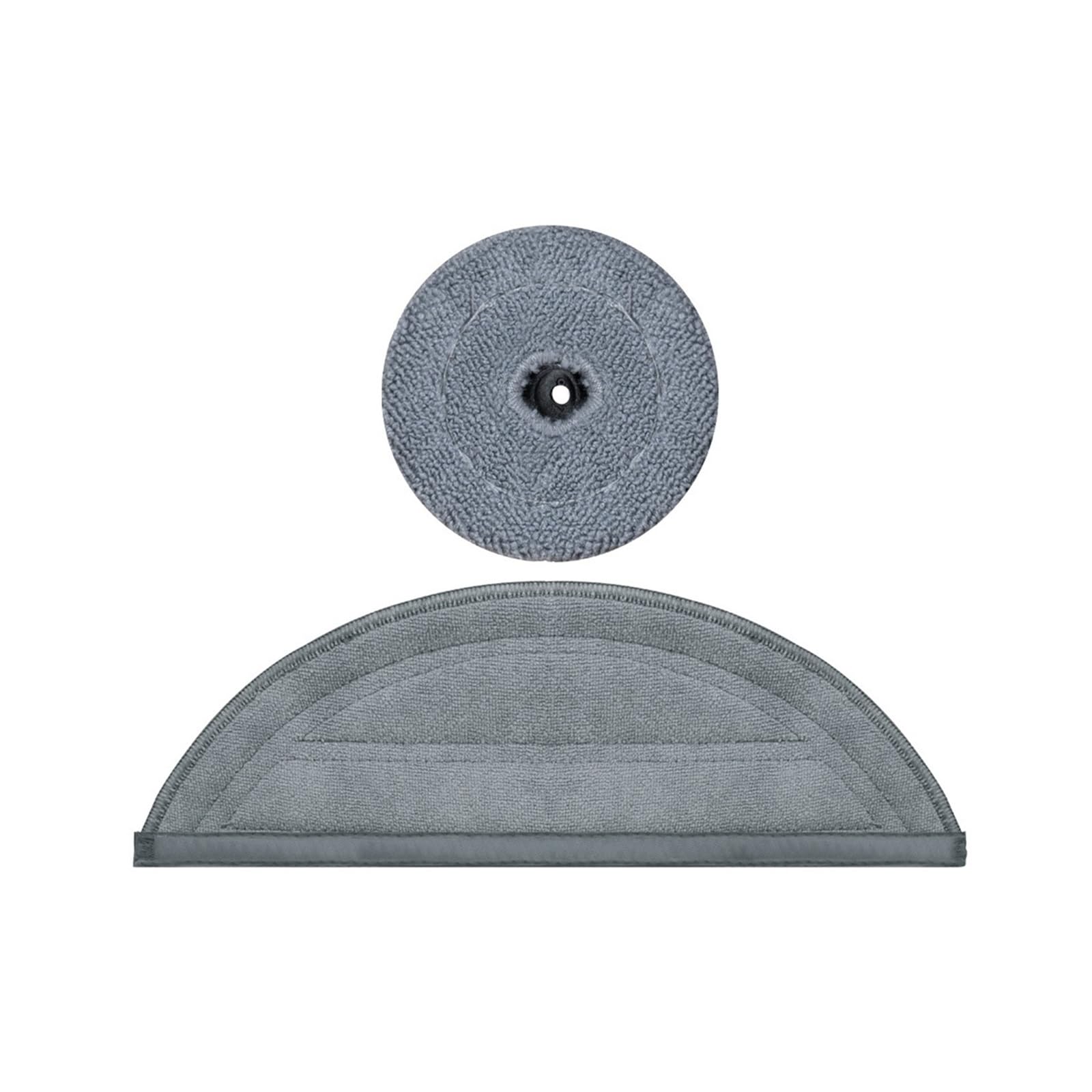 VIXWDRUTY Compatible For Roborock，Compatible For Saros，10, S9 Maxv Ultra Robot Vacuum Cleaner Accessories Spare Parts Replacements Mop Cloths Mop Pads(1B1S)