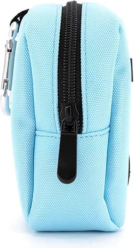 Miniatura 5 de Bolsa de golosinas para perros para entrenamiento, bolsa portátil para pasear perros con dispensador de bolsas para excrementos, bolsas de tamaño de