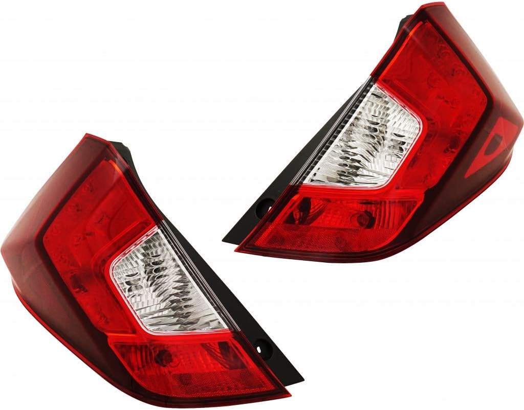 For Honda Fit Tail Light Assembly 2015 16 17 18 19 2020 Driver Side | HO2804106 | 33550-T5A-A11