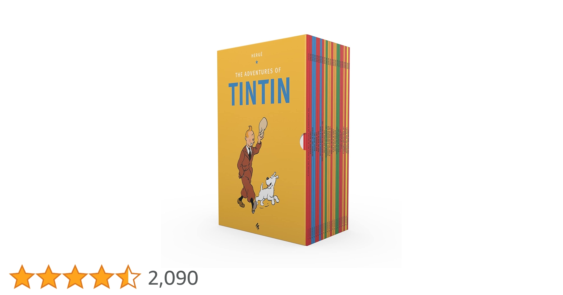 Amazon | Tintin Paperback Boxed Set 23 titles | Hergé | Classics