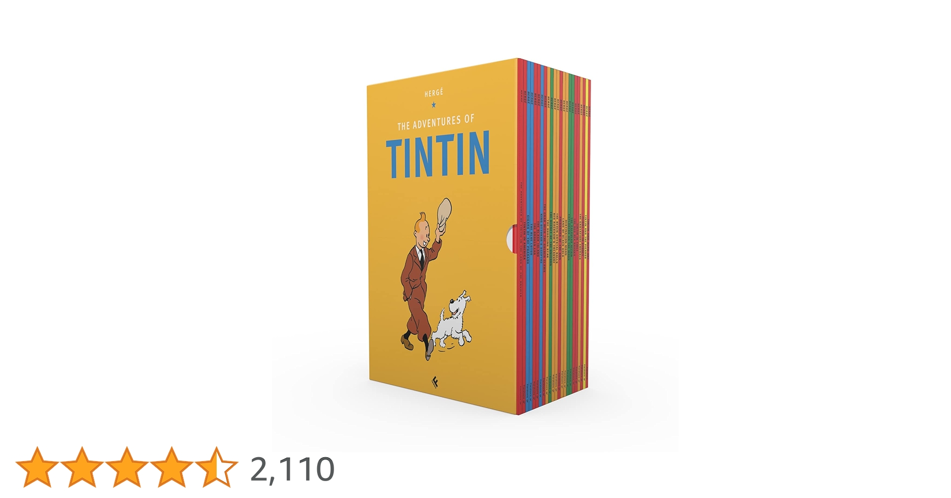 洋書　the adventures of TinTin 23冊　新品 Tintin Paperback Collection: 23 Book Box-Set: The Complete