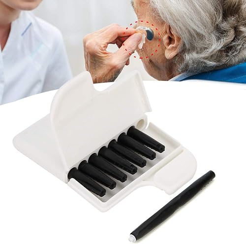 Miniatura 3 de Protectores de cera, 8 piezascaja protectora de cera para filtros de cerumen, accesorio blanco