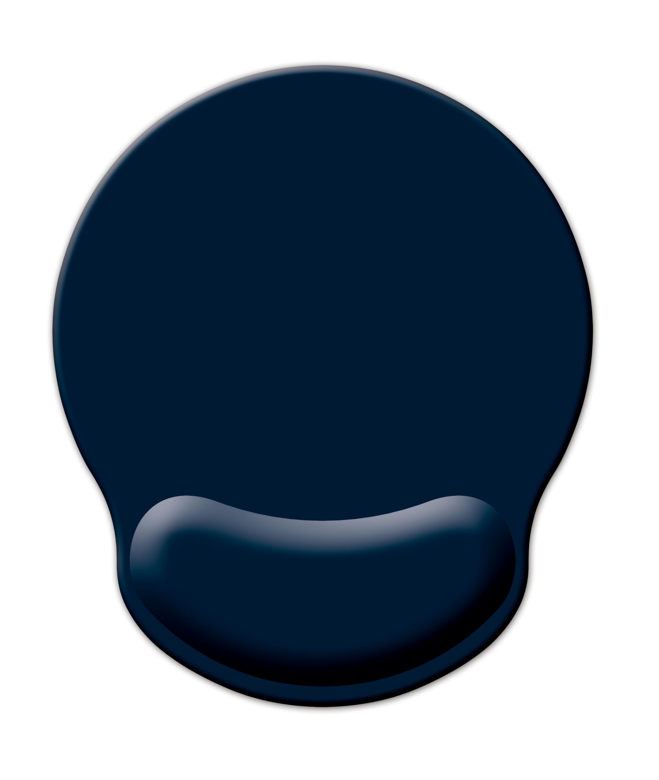 Alfombrilla Ratón Ergonómico,21 x 25 cm, Alfombrilla de Ratón para PC, Portátil, Oficina y Hogar, Azul