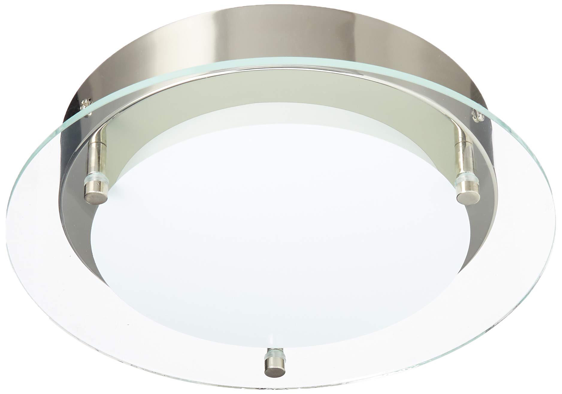 DESIGNERS FOUNTAINLED1274-PN Edge Lit Flushmount, Polished Nickel