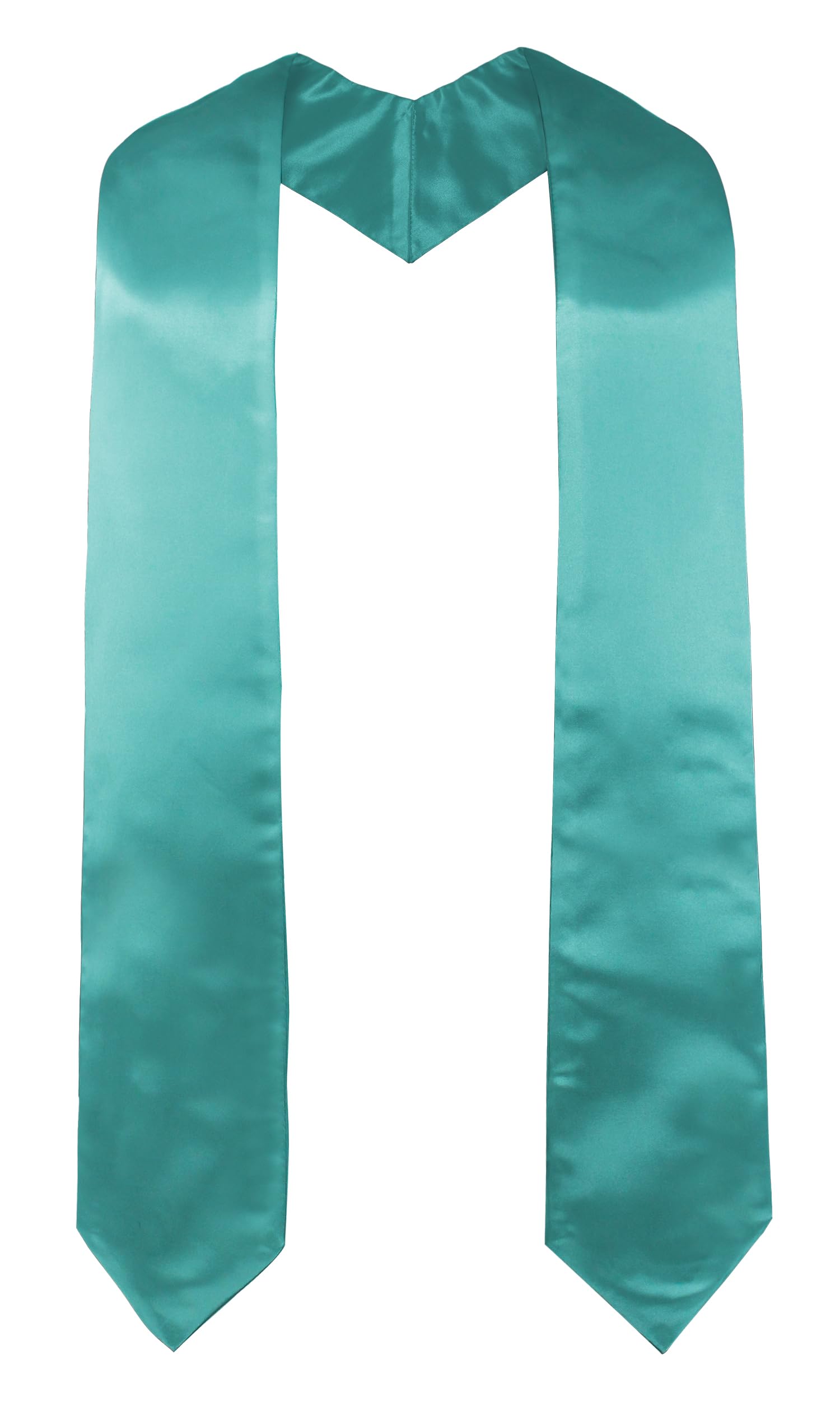 GraduatePro Graduation Stole Choral Clergy Sash For School/Church Ceremony 60" Long Turquoise