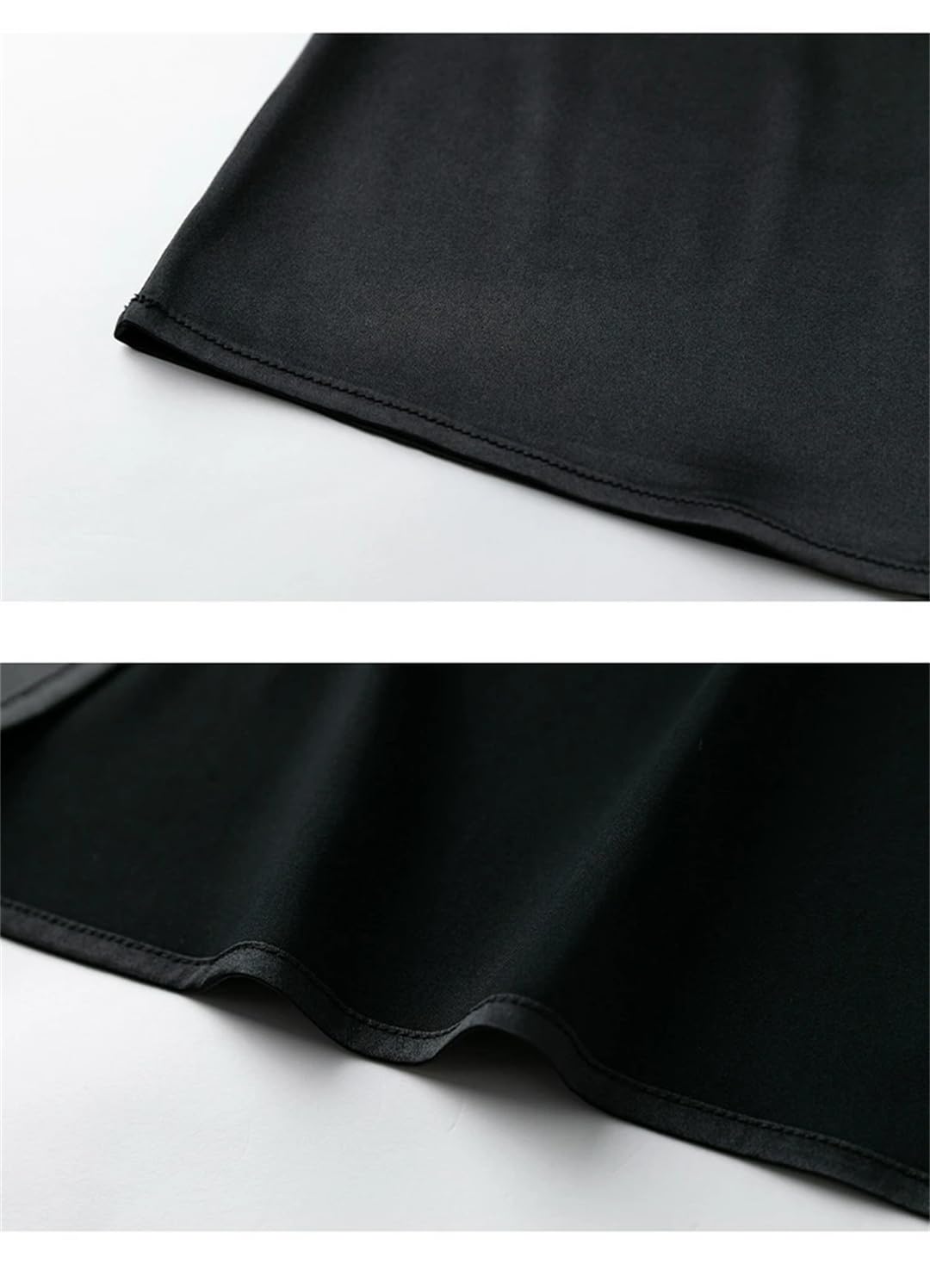 Camicette di seta senza maniche estate donna top tinta unita gilet allentato raso