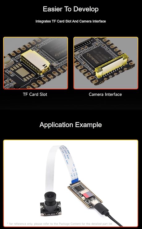 LuckFox Pico RV1103 Linux Micro Development Board Integrates ARM Cortex-A7/RISC-V MCU/NPU/ISP Processors, with Pre-soldered Header @XYGStudy (Luckfox Pico M)