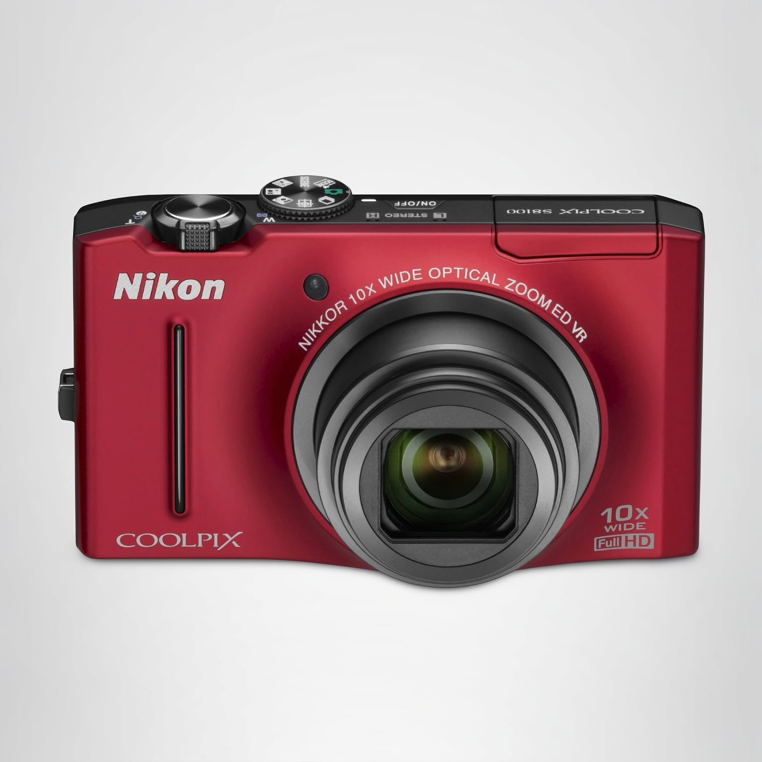 Amazon | Nikon デジタルカメラ COOLPIX S8100 フラッシュレッド