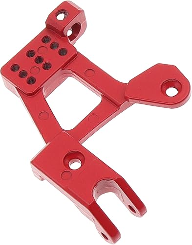 Miniatura 10 de 4 soportes de amortiguador ajustables delanteros y traseros de aluminio compatibles con Axial SCX10 II 90046 90047 escala 110 Crawlers actualización