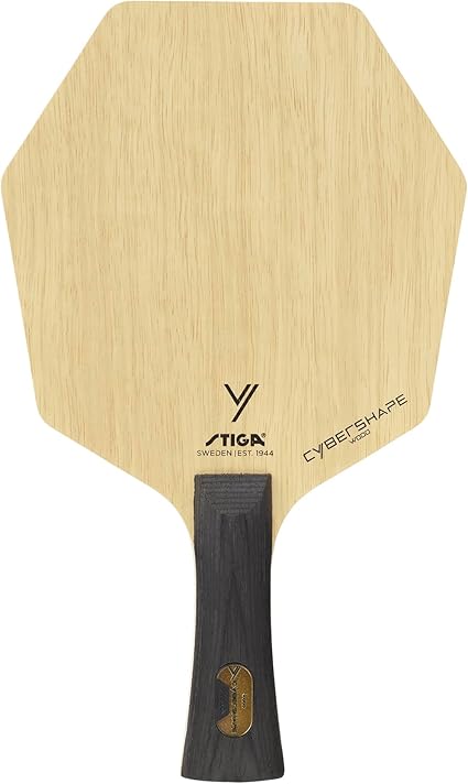 STIGA Cybershape Wood Table Tennis Blade I Superior Control &