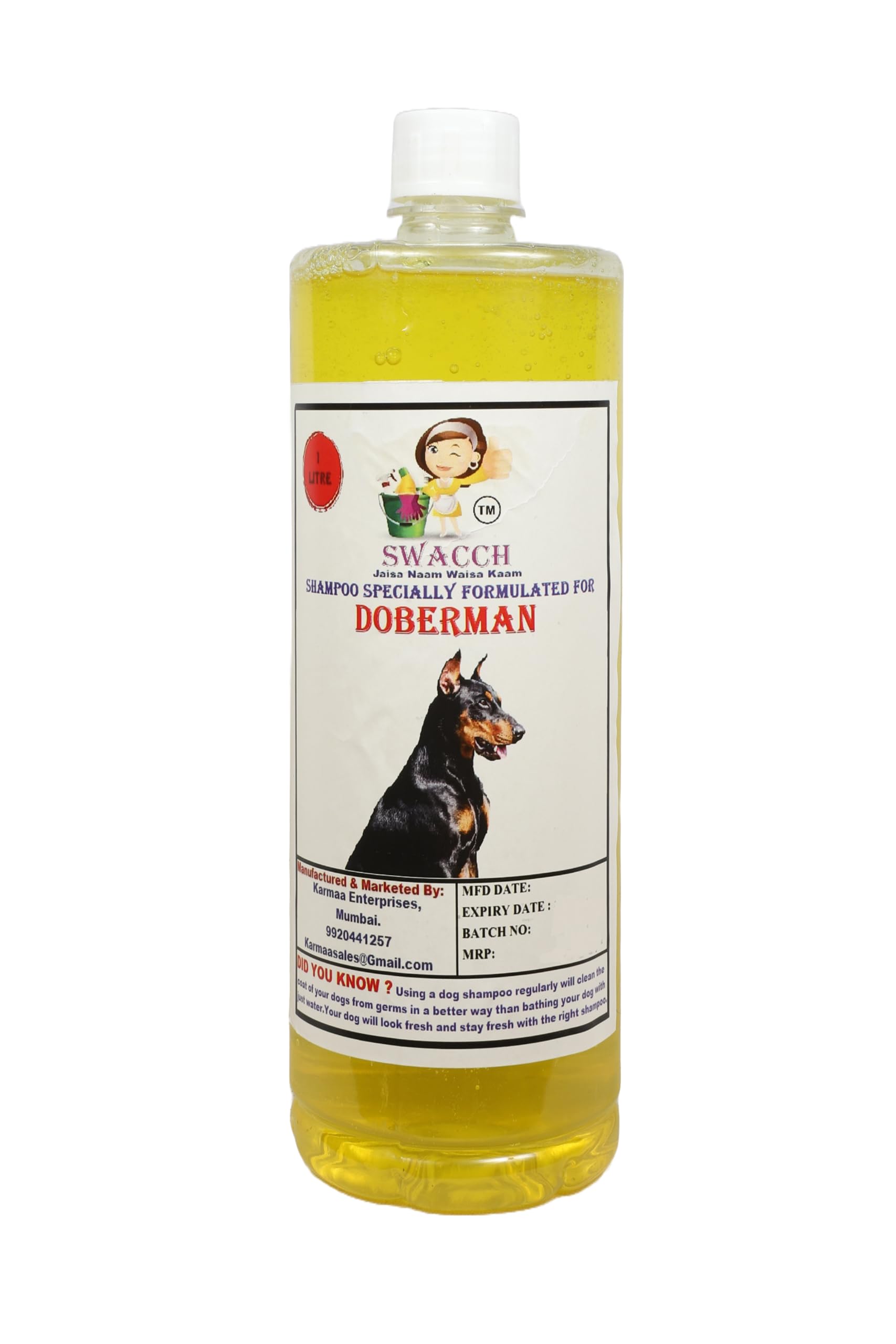 See full amazon price history chart for Dog Swacch Shampoo Specially Formulated For Doberman (1 Liters) Lemon Dog Swacch Shampoo Specially Formulated For Doberman (1 Liters) Lemon (B0BR5BDQQ3) Amazon Price History, Amazon Price Tracker
