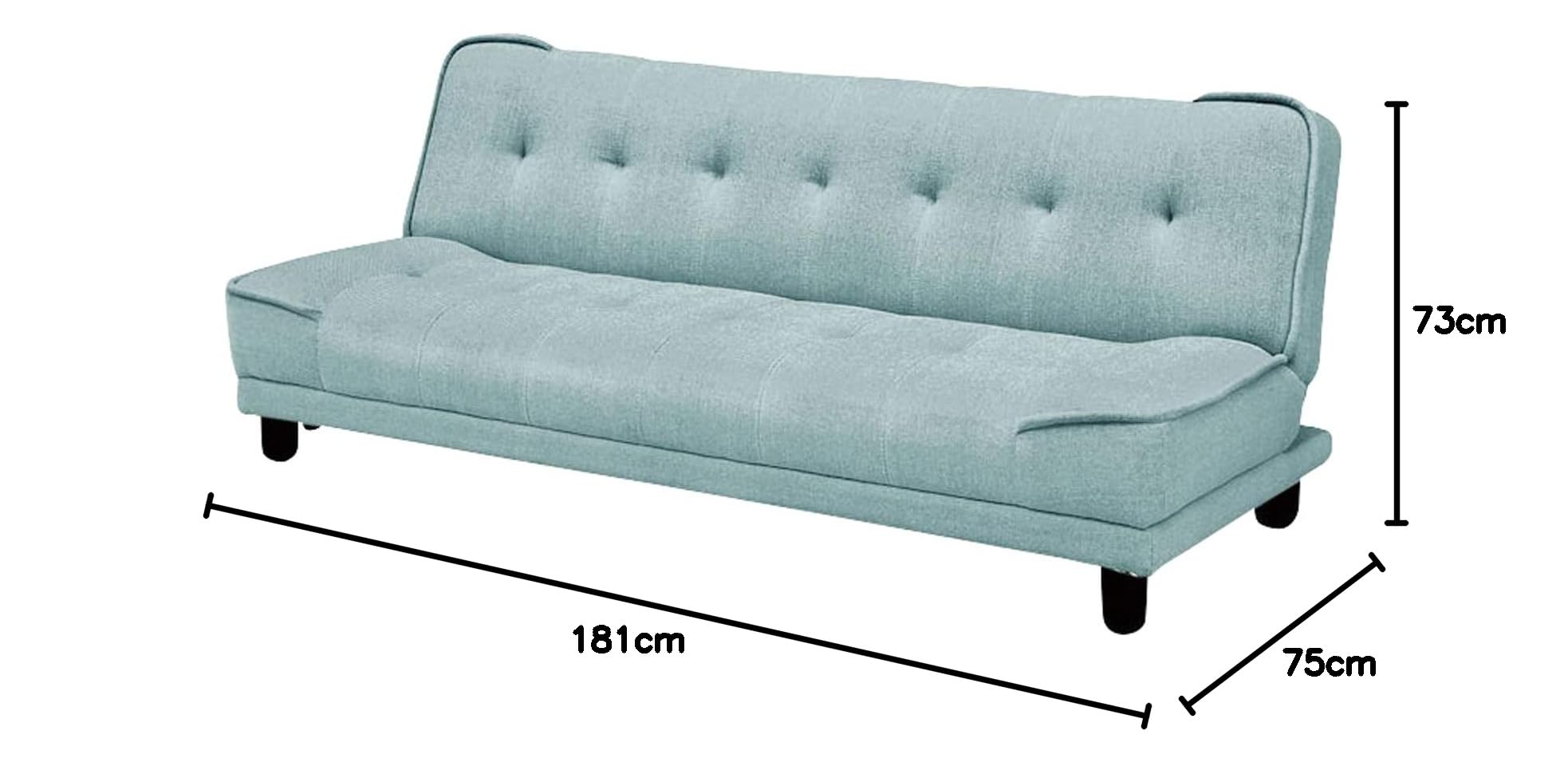 Amazon｜サンコウ ナツIII ソファベッド グリーン 0005573 3人