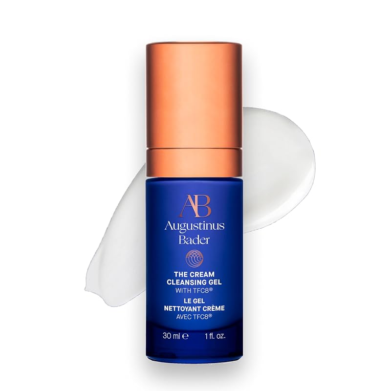 Gel de limpeza facial The Cream Cleansing Gel Augustinus Bader, embalagem com aproximadamente 159 g