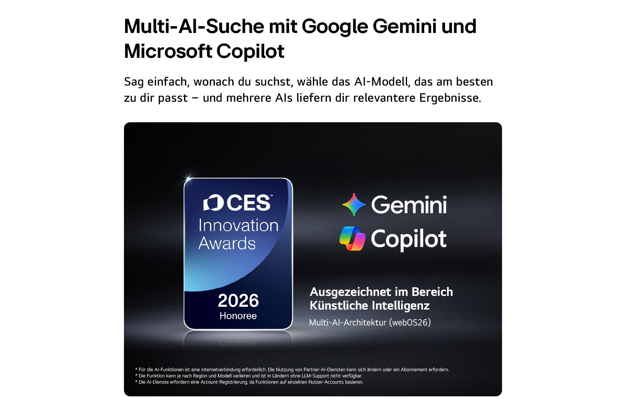 LG 55QNED7EB3C TV 55 Zoll (139 cm) 4K QNED Mini LED AI TV (α7 Gen9 4K AI Prozessor, webOS 26, 60Hz (VRR bis zu 60Hz)) [Modelljahr 2026]
